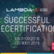Recertifications for Lambda-X