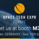 Attending Space Tech Expo in Bremen