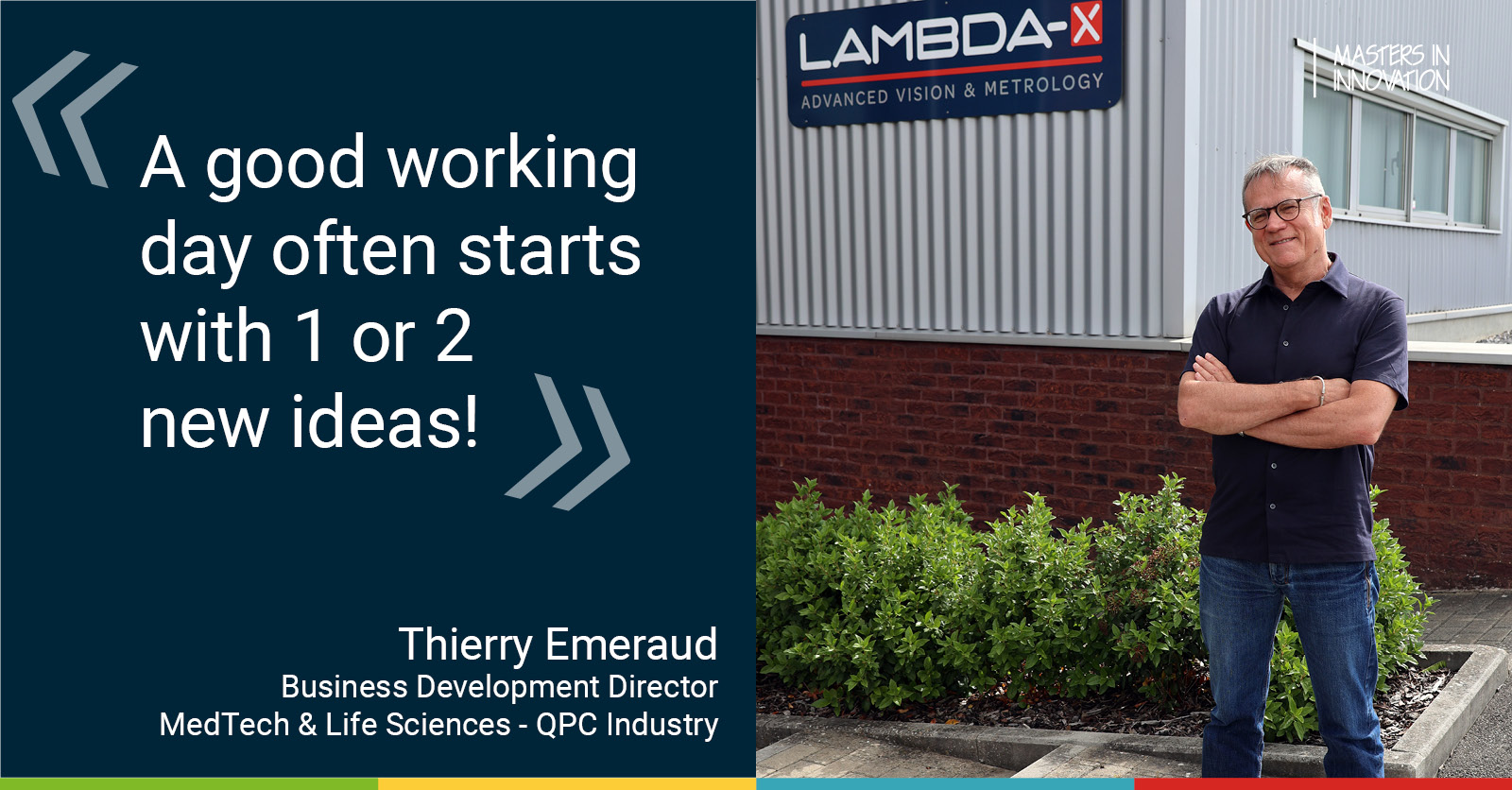 Lambda-X High Tech Innovation - Meet the team - Thierry Emeraud
